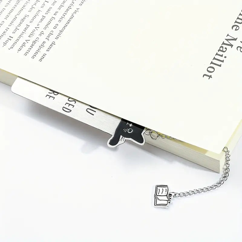 Charming Black Cat BookMark - BooxWorm