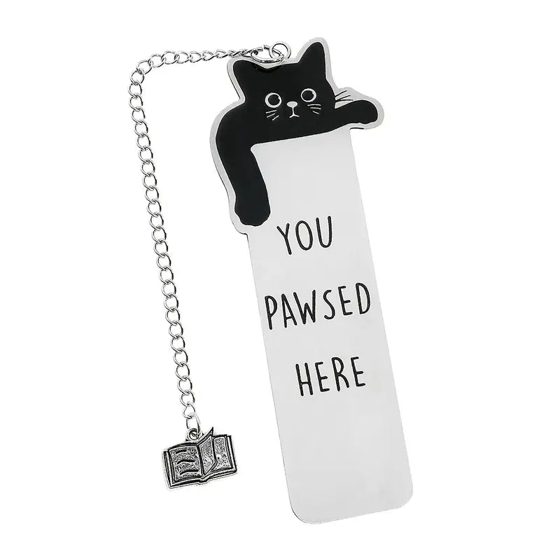 Charming Black Cat BookMark - BooxWorm