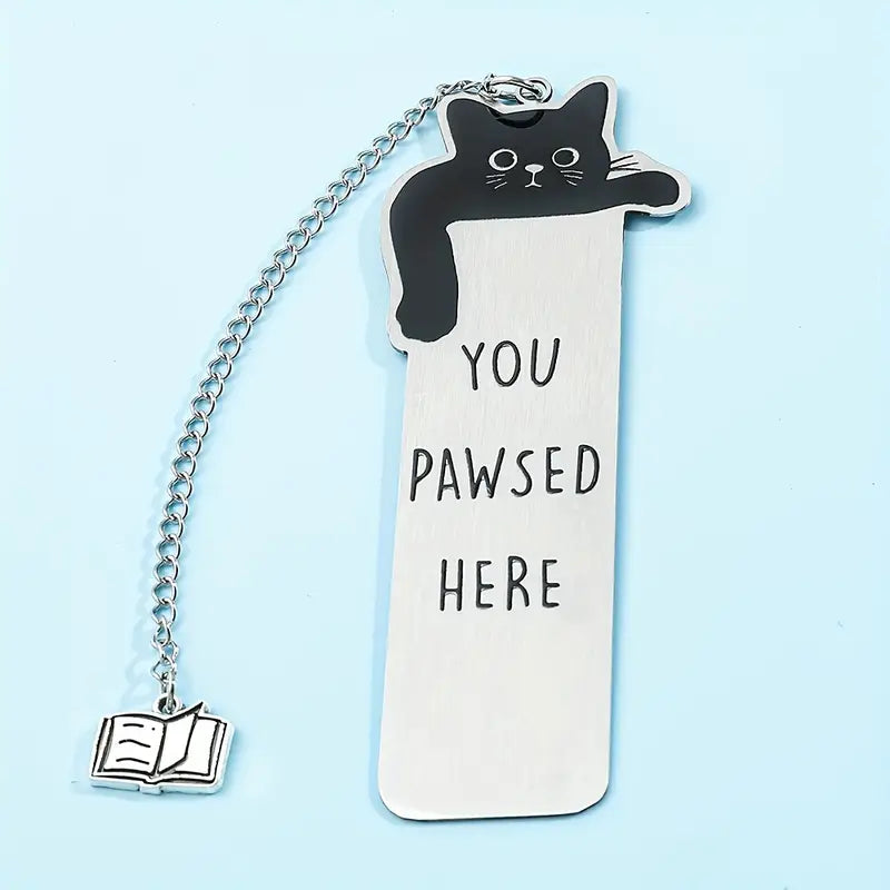 Charming Black Cat BookMark - BooxWorm