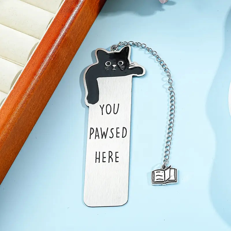 Charming Black Cat BookMark - BooxWorm