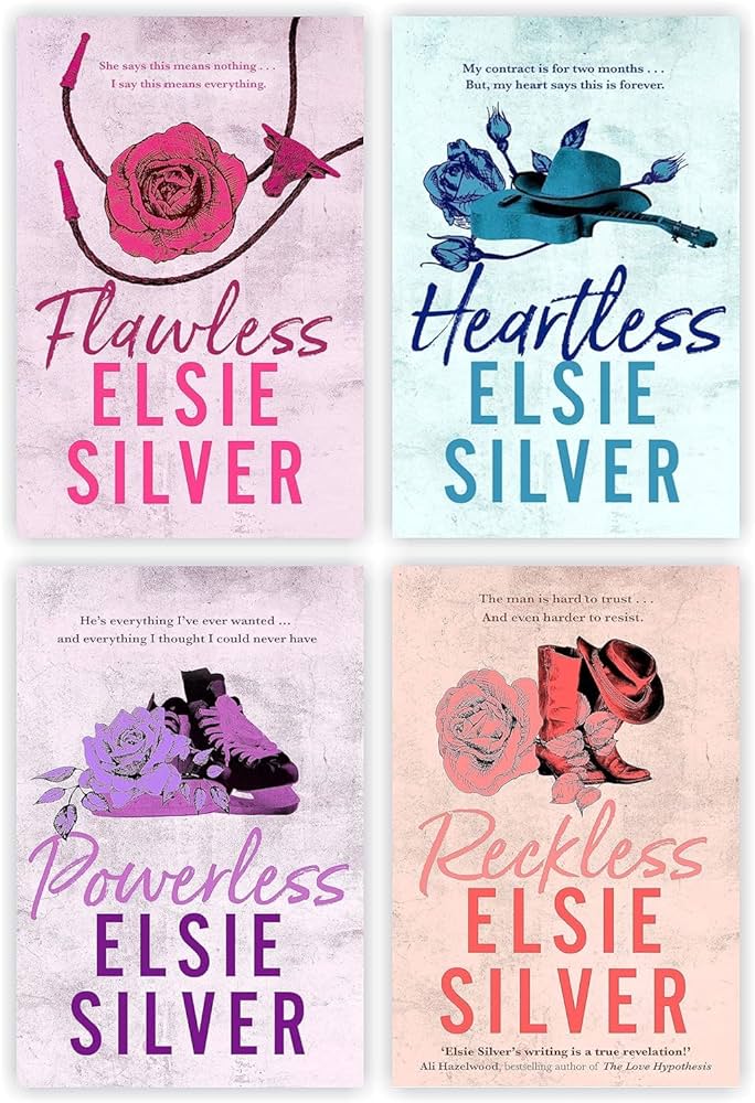 Chestnut Springs 4 Books Collection set: Flawless, Heartless, Powerless & Reckless - BooxWorm