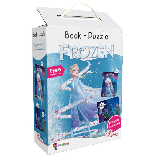 Disney Frozen Puzzle - 20 pc Puzzle (Frozen Book + Puzzle) - BooxWorm