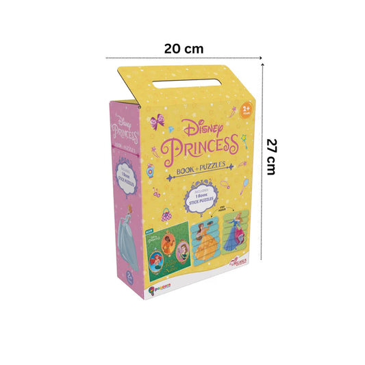Disney Princess : Book+ Stick Puzzle - BooxWorm