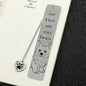 Dog Lover'S Stainless Steel Bookmark - BooxWorm