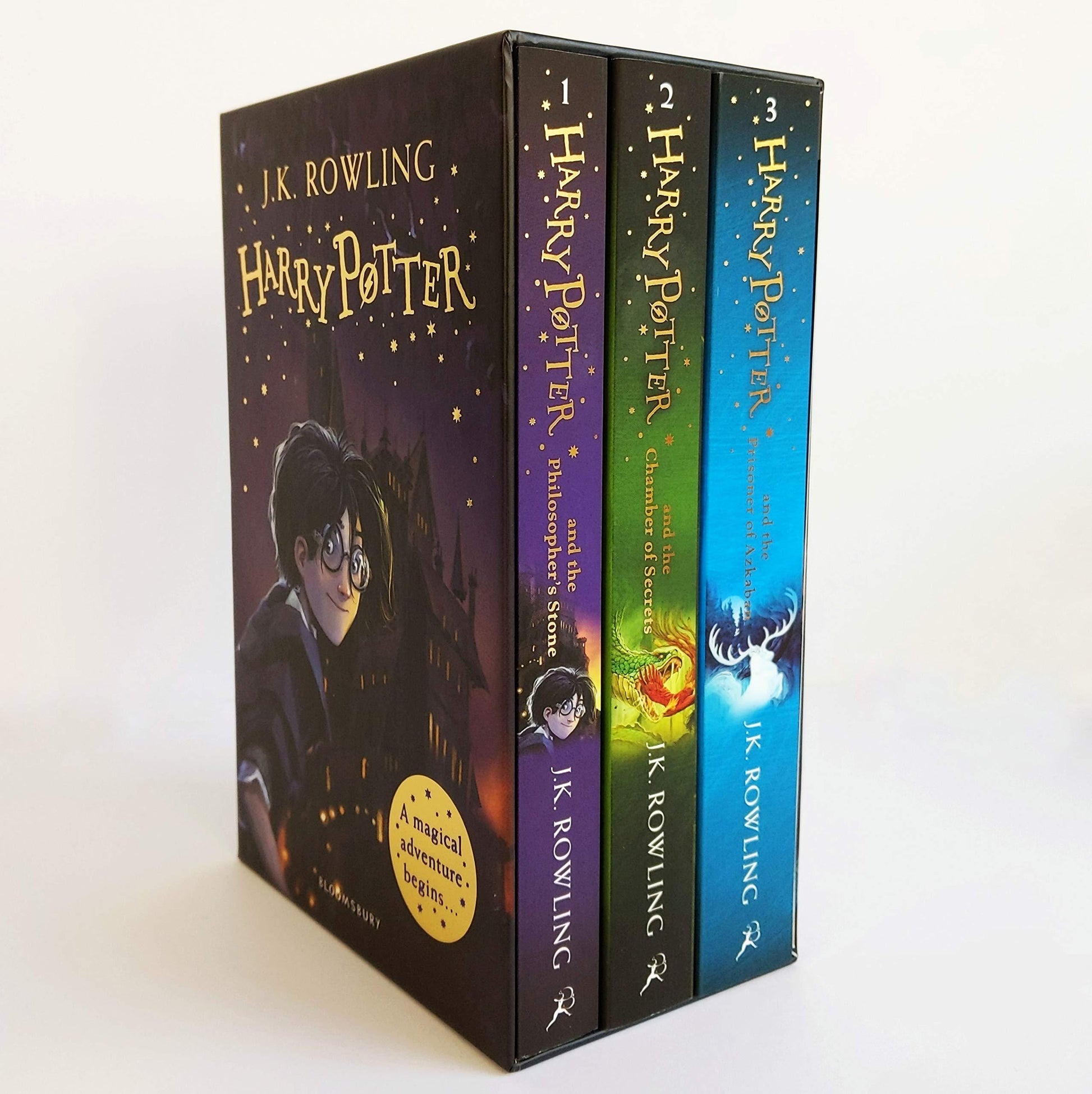 Harry Potter 1-3 Box Set: A Magical Adventure Begins - BooxWorm