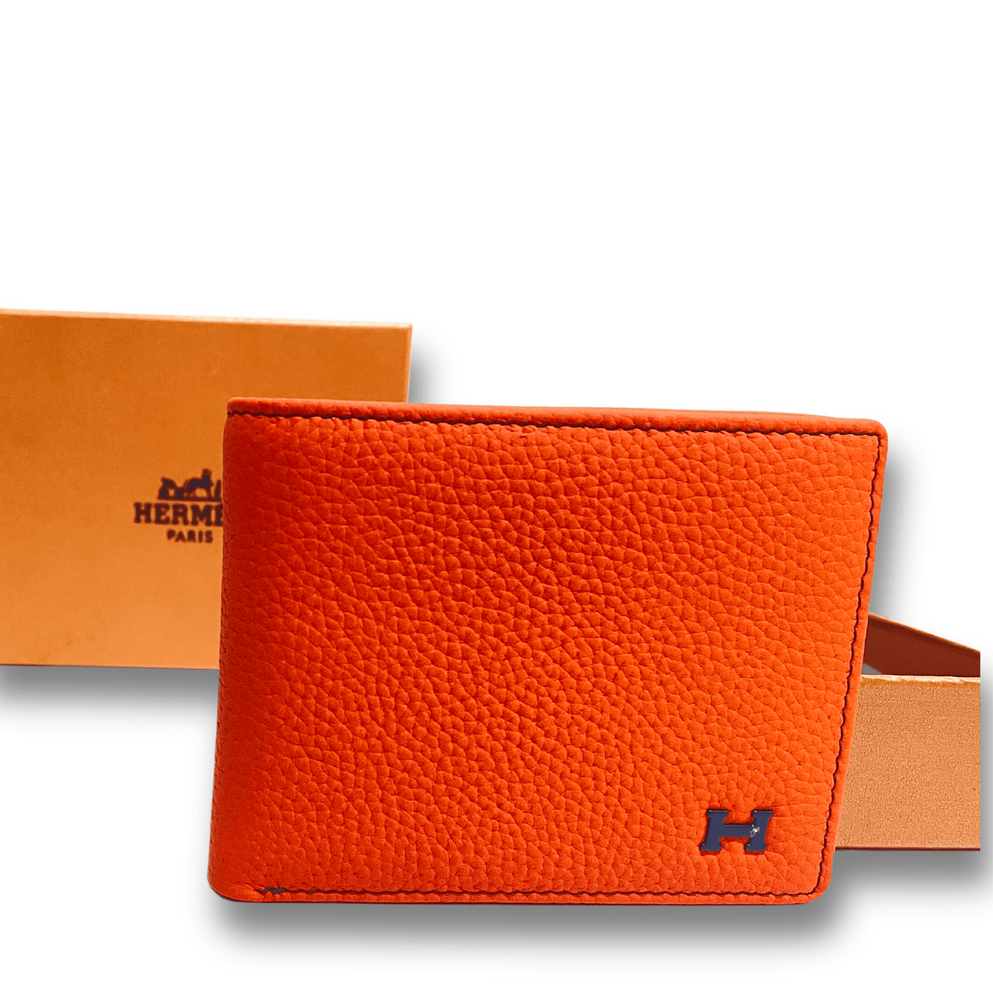 Hermes Chic Boutique Men’s Bifold Wallet - BooxWorm