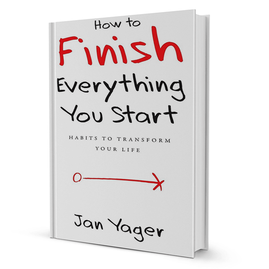 how-to-finish-everything-you-start-by-jan-yager-booxworm - BooxWorm