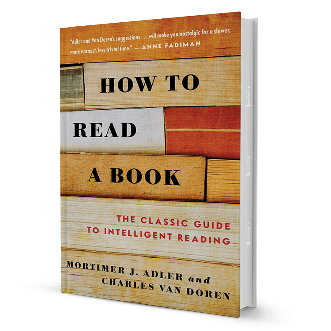 How to Read a Book By Charles Van Doren and Mortimer J. Adler (Imperfect) - BooxWorm