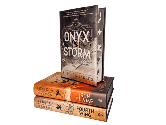 Iron Flame, Fourth Wing & Onyx Storm by Rebecca Yarros - BooxWorm