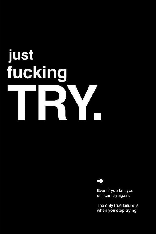 Just F*cking Try - BooxWorm