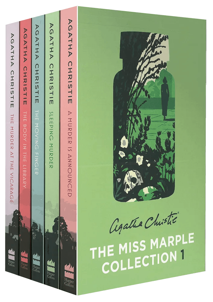 Miss Marple Mysteries Series Books 1 - 5 Collection Set by Agatha Christie - BooxWorm