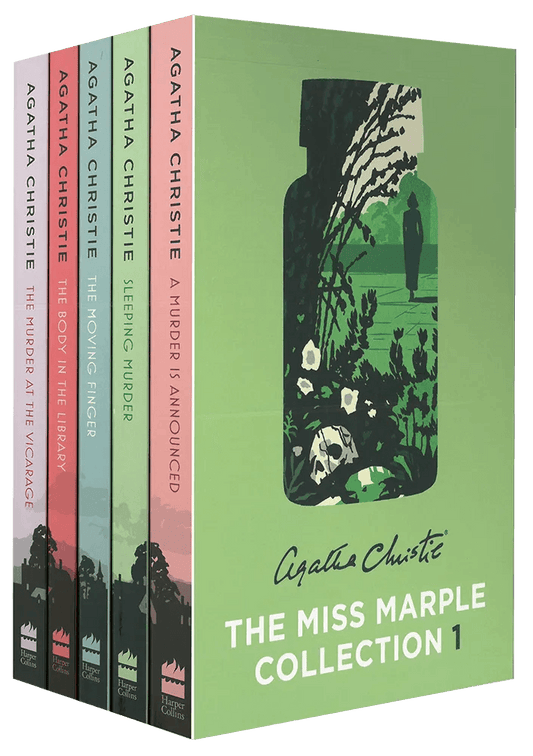 Miss Marple Mysteries Series Books 1 - 5 Collection Set by Agatha Christie - BooxWorm