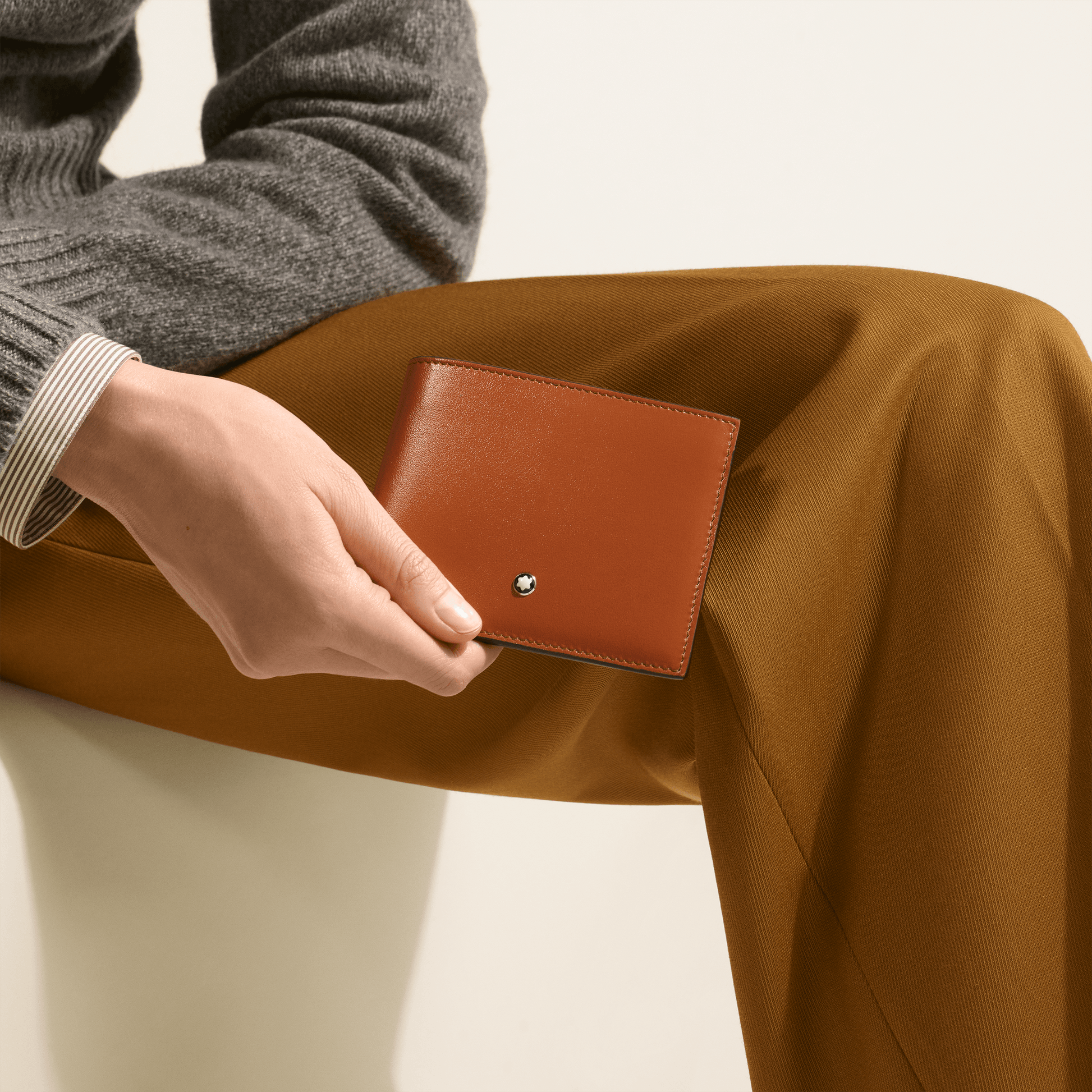 Montblanc Brown Men's Wallet - BooxWorm