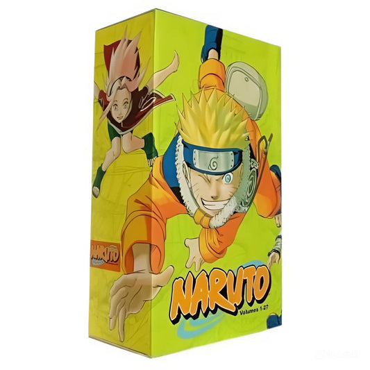 Naruto Box Set Vol 1-27 by Masashi Kishimoto - BooxWorm