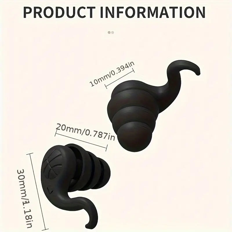 Noise Cancelling Earplugs for Sleeping - BooxWorm