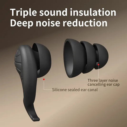 Noise Cancelling Earplugs for Sleeping - BooxWorm