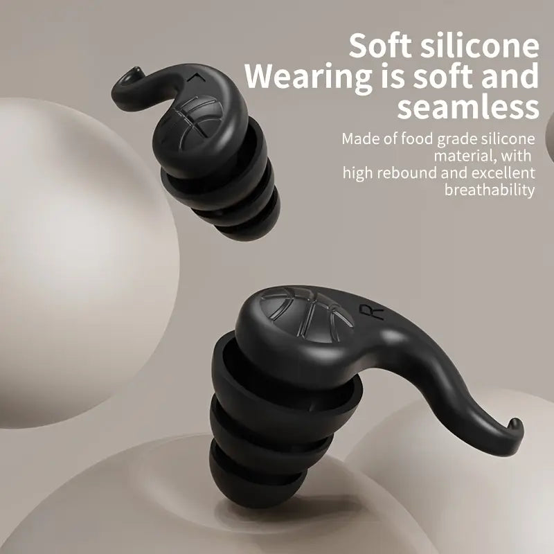 Noise Cancelling Earplugs for Sleeping - BooxWorm
