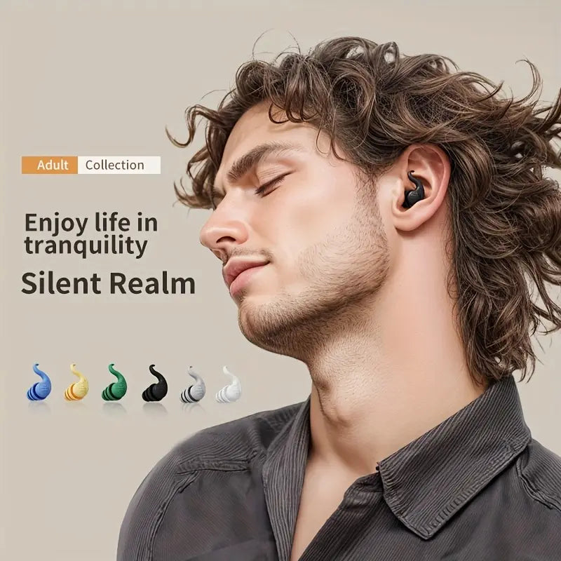 Noise Cancelling Earplugs for Sleeping - BooxWorm