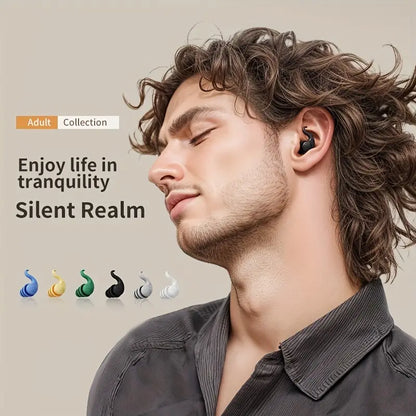 Noise Cancelling Earplugs for Sleeping - BooxWorm