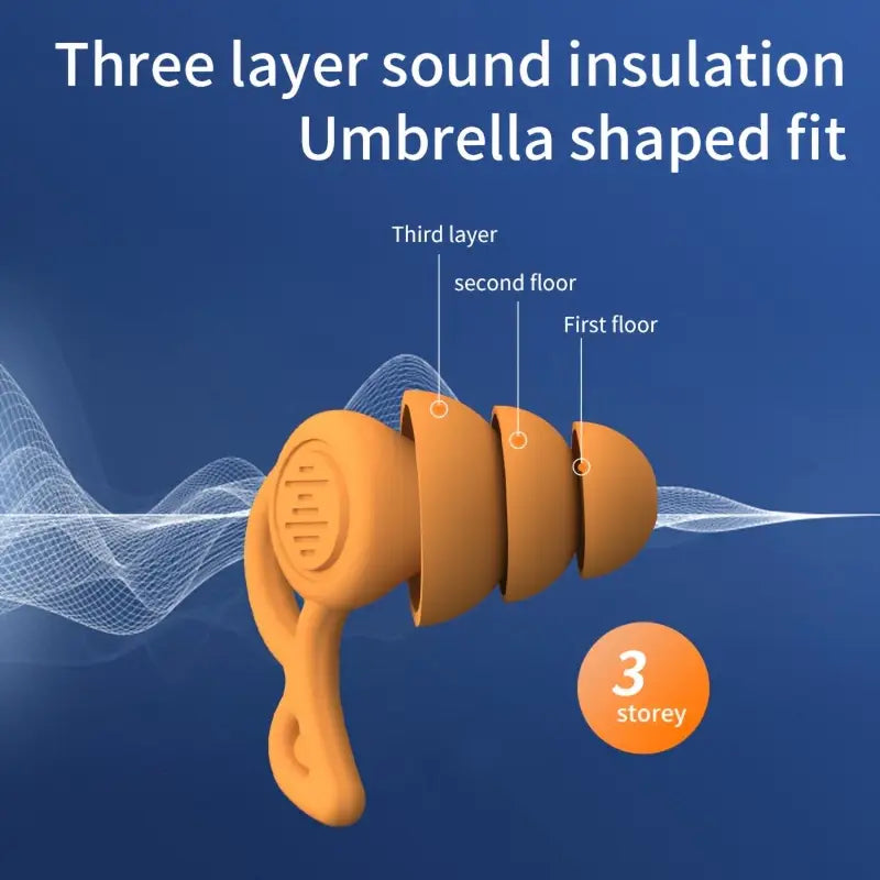 Noise Cancelling Earplugs for Sleeping - BooxWorm