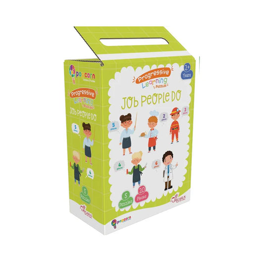 Progressive Learning Puzzles - Jobs People Do - BooxWorm
