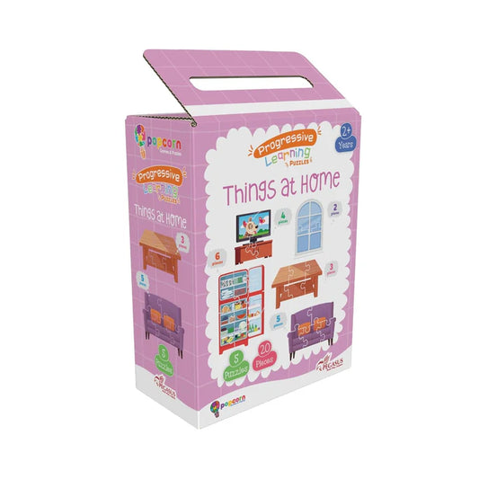 Progressive Learning Puzzles - Things at Home - BooxWorm