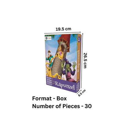 Rapunzel – Book + 30-Piece Jigsaw Puzzle - BooxWorm