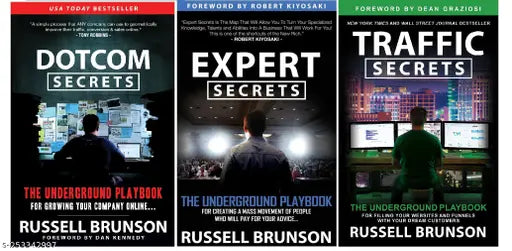 Russell Brunson 3 books-Combo - BooxWorm