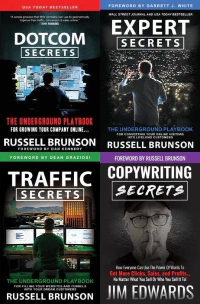 Russell Brunson 4 books-Combo - BooxWorm