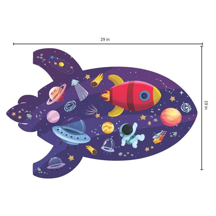 Space Adventure- (CONTOUR PUZZLE) - BooxWorm