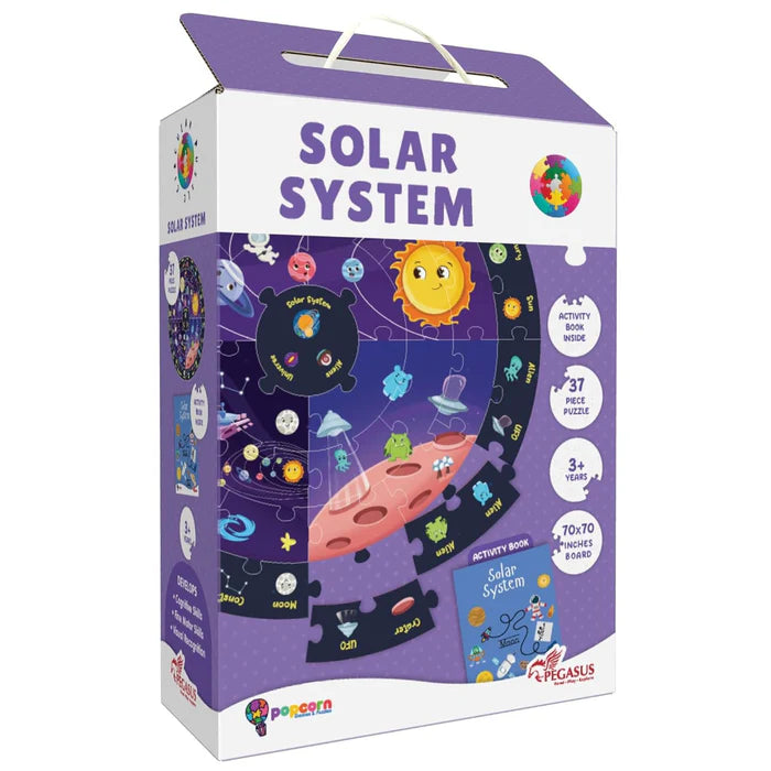 Space -CIRCULAR PUZZLE - BooxWorm