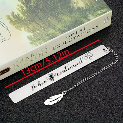 Stainless Steel Bookmark - BooxWorm
