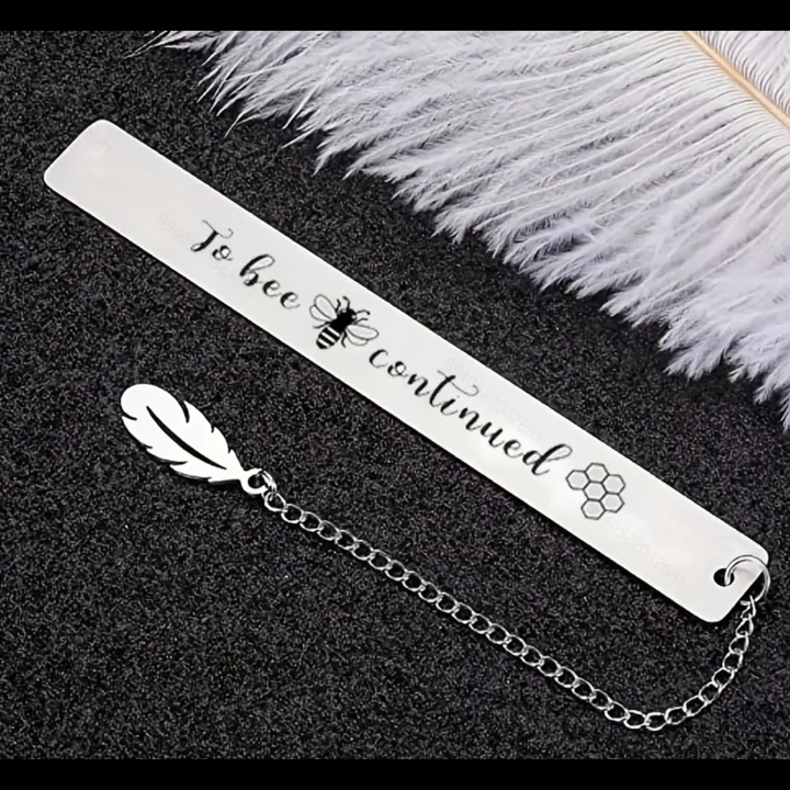 Stainless Steel Bookmark - BooxWorm