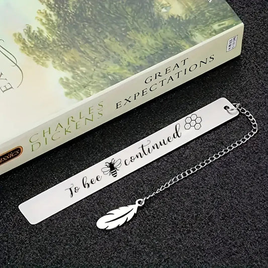 Stainless Steel Bookmark - BooxWorm