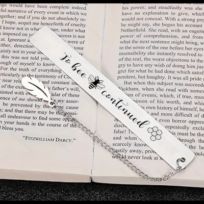 Stainless Steel Bookmark - BooxWorm