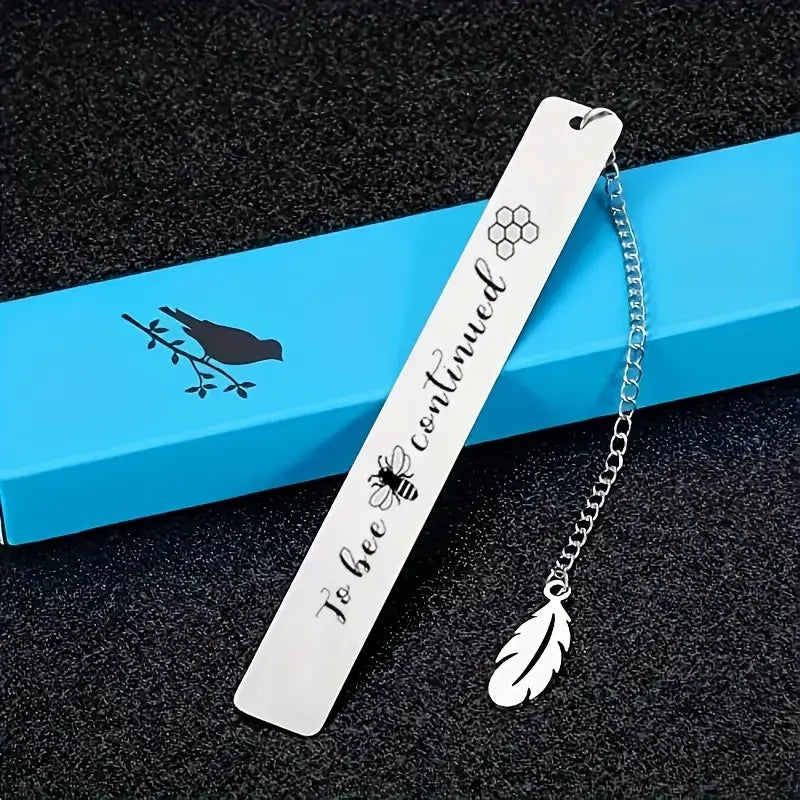 Stainless Steel Bookmark - BooxWorm