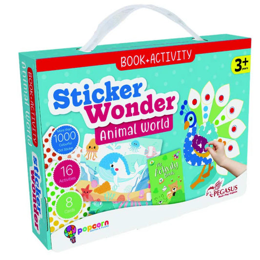 Sticker Wonder - Animal World - BooxWorm