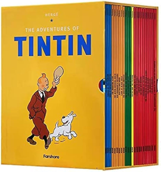 The Adventures Of Tintin By Hearge - 24 Books - BooxWorm