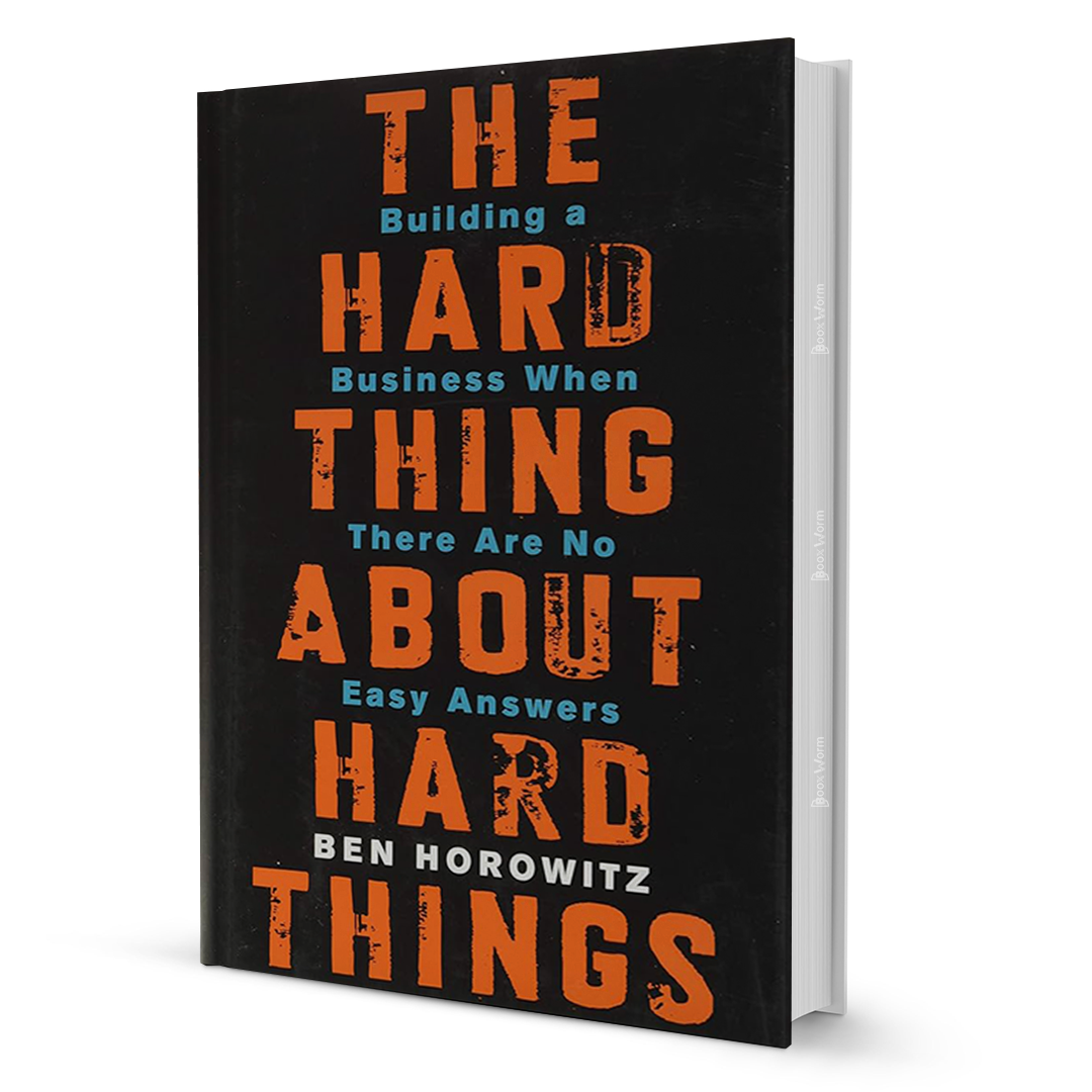 the-hard-thing-about-hard-things-booxworm - BooxWorm