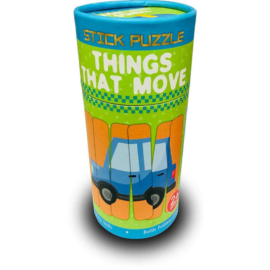 Things That Move – Stick Puzzles - BooxWorm