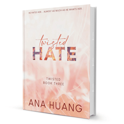 Twisted Hate by Ana Huang book cover, romance fiction, pastel design, Sri Lanka online bookstore
