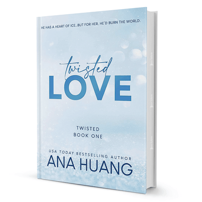Twisted Love by Ana Huang, romance fiction book, blue and white cover, Sri Lanka online bookstore